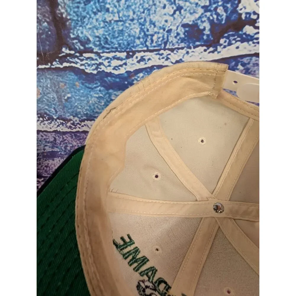 Vintage 90s Notre Dame Fighting Irish University Square Snapback Hat